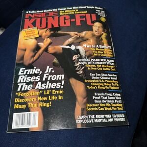 4/99 INSIDE KUNG FU MAGAZINE KARATE ERNIE REYES JR. UFC Bjj MMA Kung‎ Fu Karate
